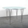 Fritz Hansen table Piet Hein design spanpoten Arne Jacobsen