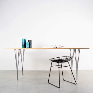 Fritz Hansen table design spanpoot tafel Piet Hein Arne Jacobsen