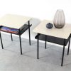 Wim Rietveld design bedside tables Auping retro nachtkastjes
