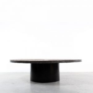 Paul Kingma art design coffee table brutalist stone