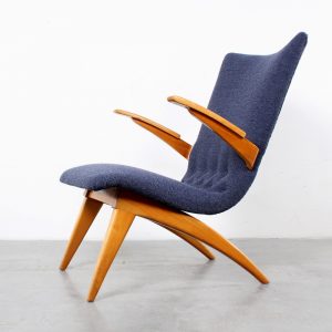 van Os arm chair design fauteuil fifties retro