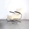 Thonet S411 arm lounge chair Bauhaus design