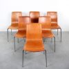 Akaba leather dining chairs