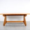 Pine dining table design I. Christiansen