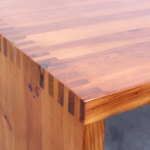 Pine coffee table Perriand style