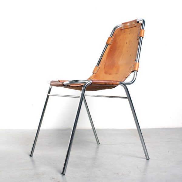 perriand side chair leather