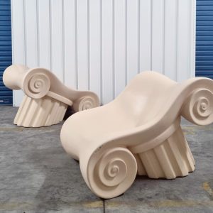Capitello style lounge chairs