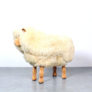 Wool pine sheep